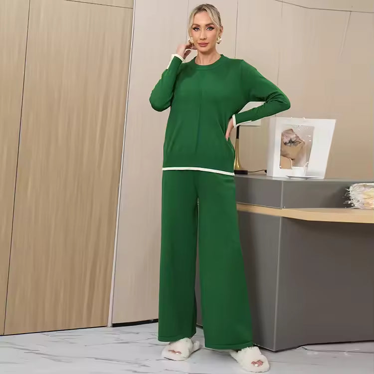 ESTELA – CONJUNTO JERSEY Y PANTALÓN PALAZZO