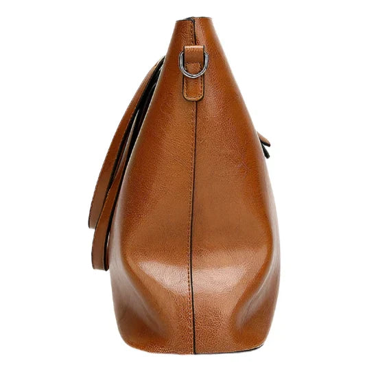 ISABELLA - LEATHER TOTE BAG