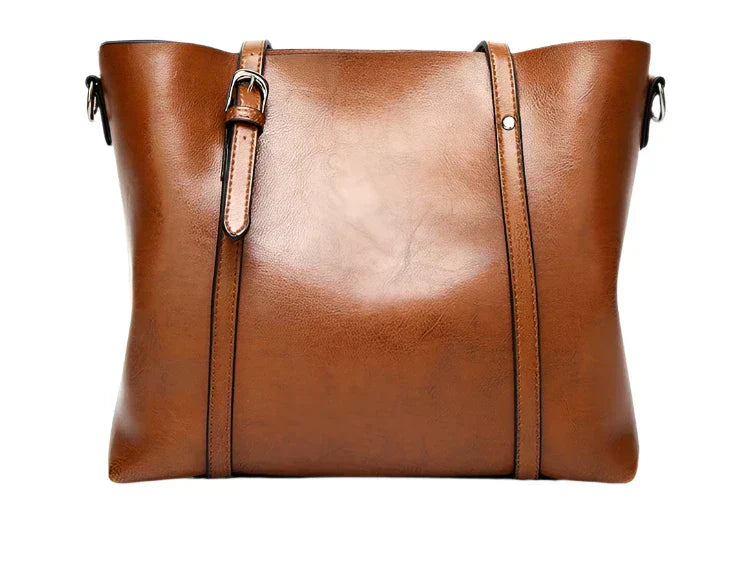 ISABELLA - LEATHER TOTE BAG