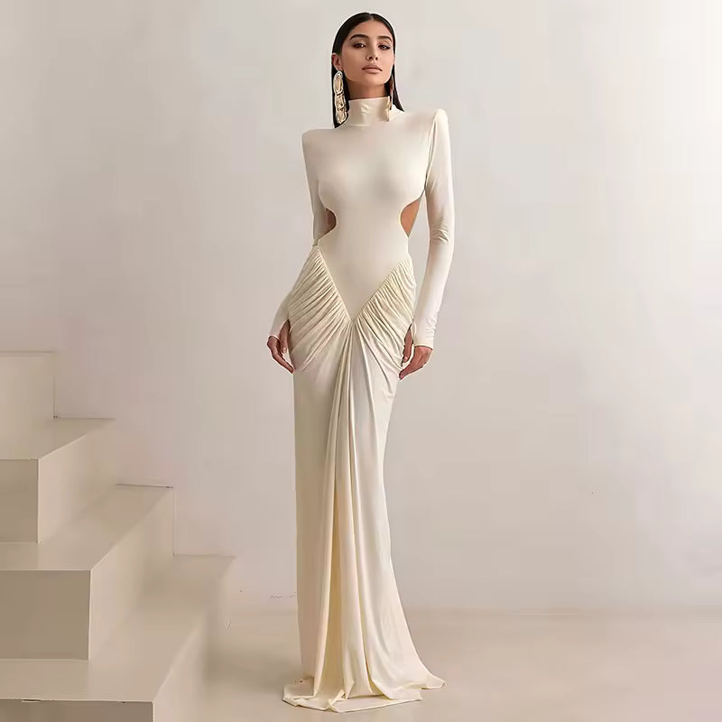 SOL – VESTIDO MAXI ESPALDA DESCUBIERTA