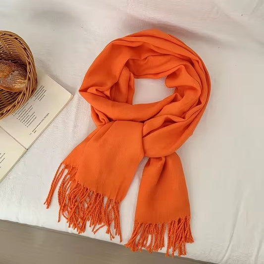 ABRIL - BUFANDA LARGA SUAVE EFECTO CASHMERE