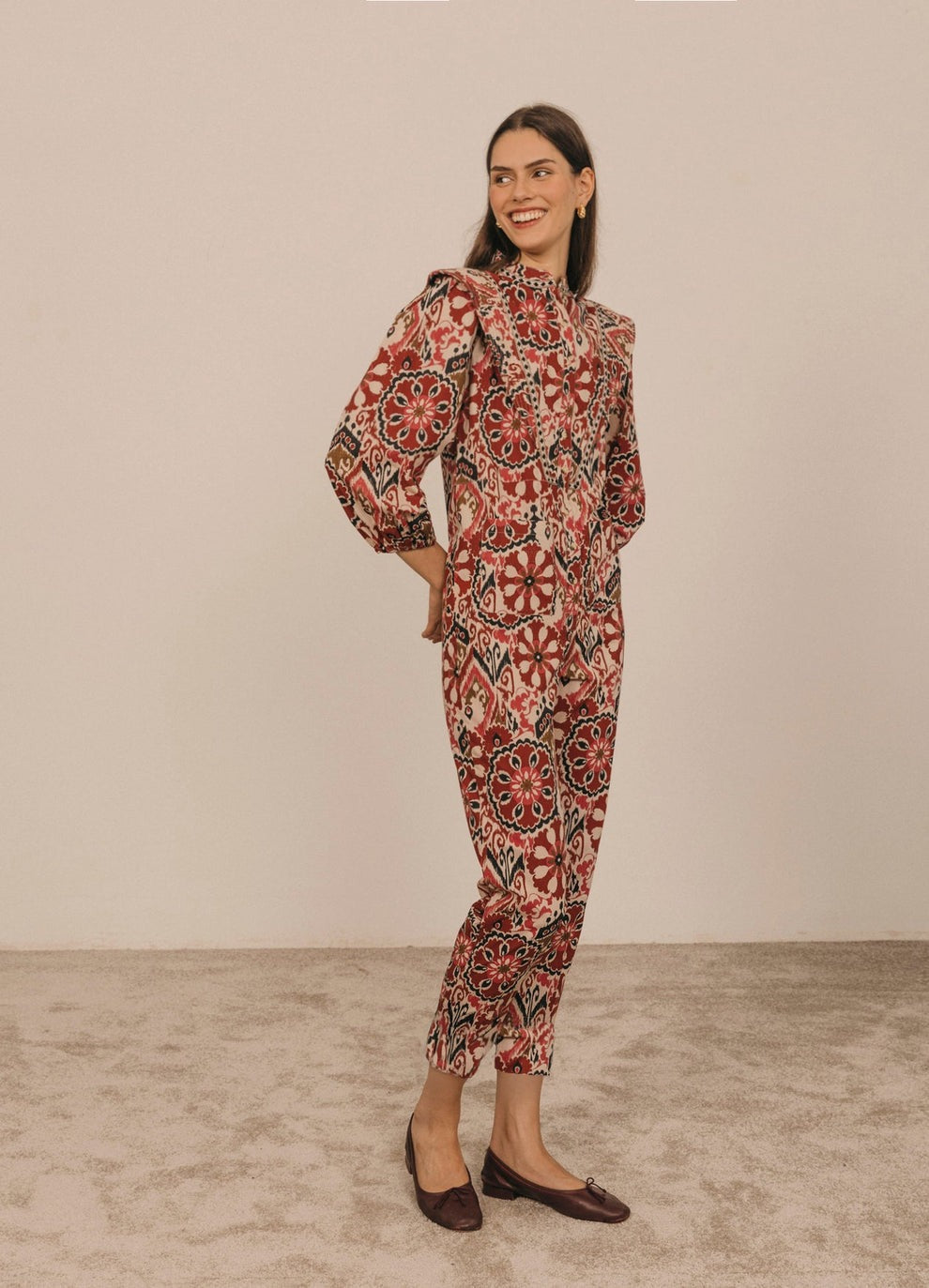CHARLOTTE - JUMPSUIT AND BLOUSE SET