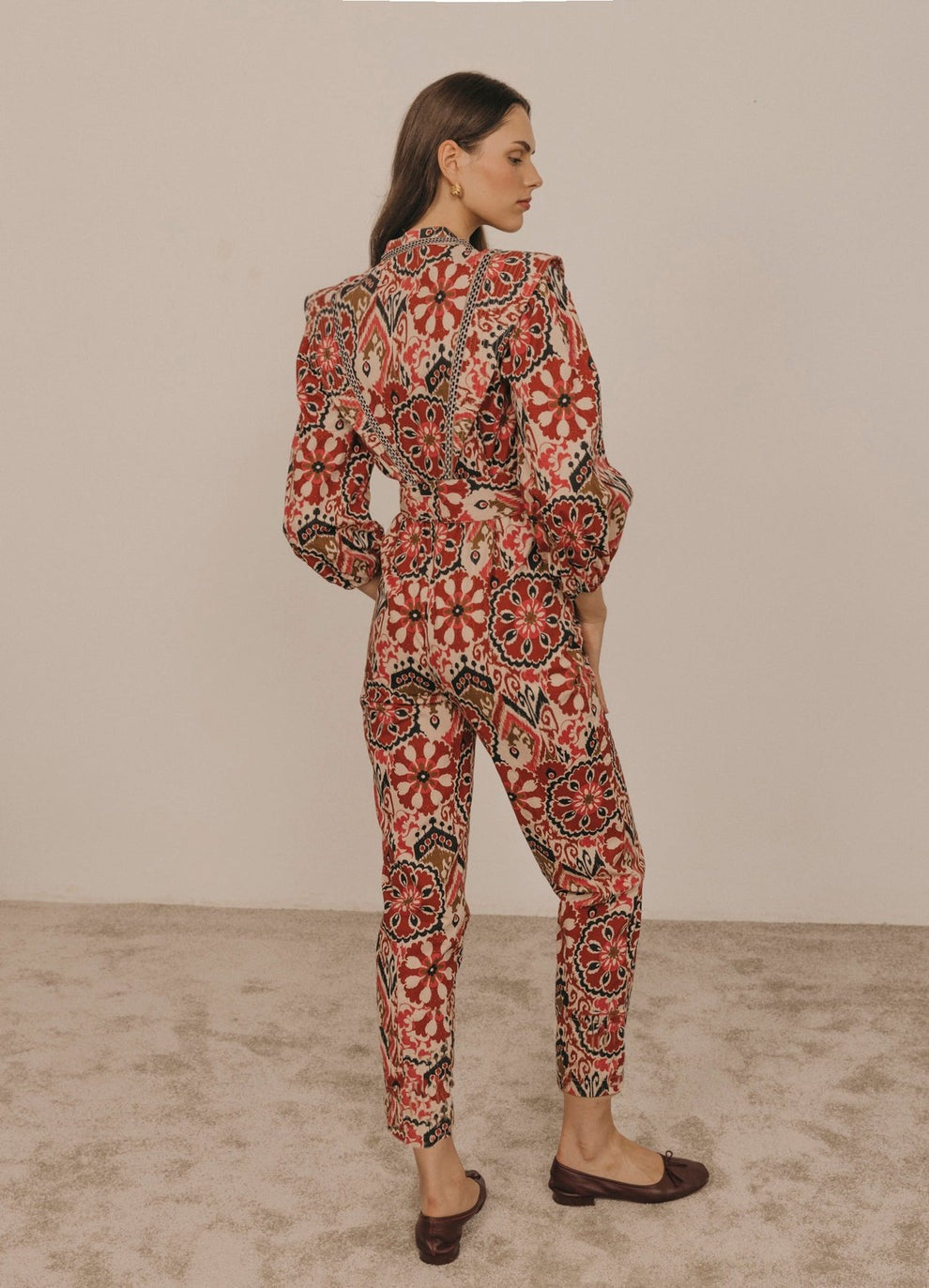 CHARLOTTE - JUMPSUIT AND BLOUSE SET