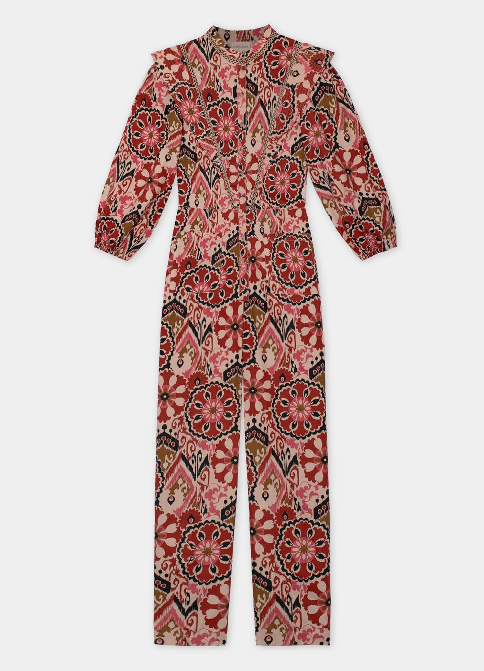CHARLOTTE - JUMPSUIT AND BLOUSE SET