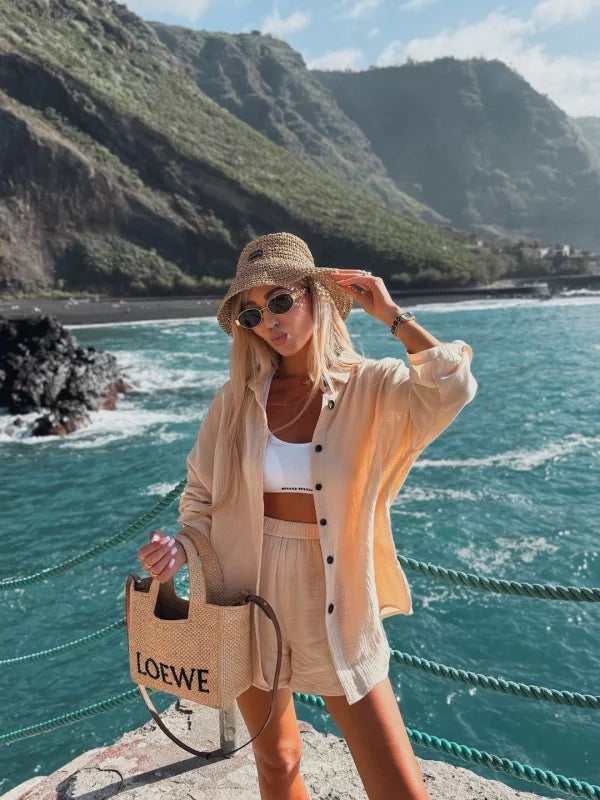 ELEANOR - SHIRT AND BERMUDA SET