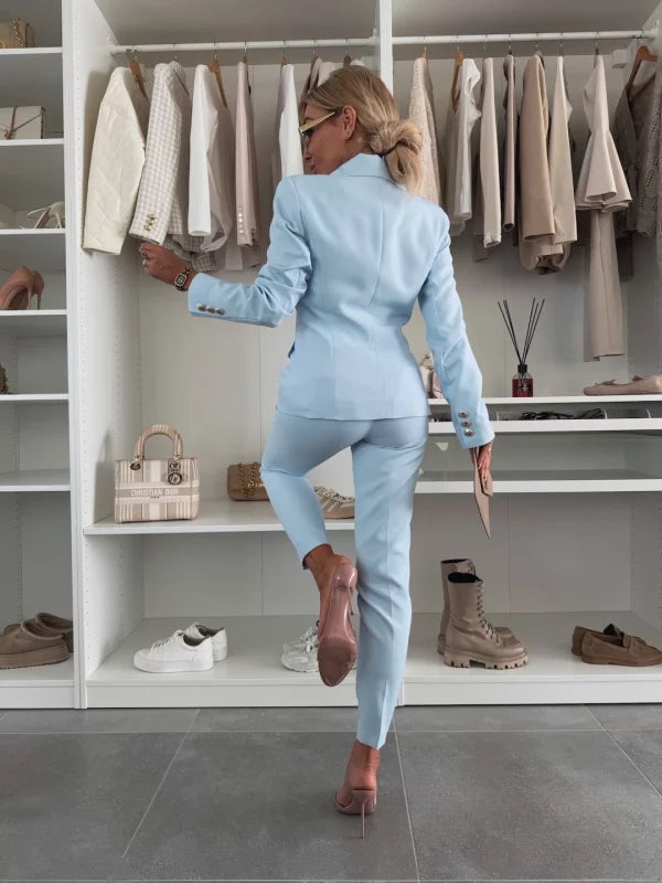 ZOE - BLAZER AND TROUSERS SET
