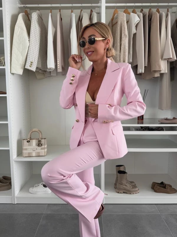ZOE - BLAZER AND TROUSERS SET