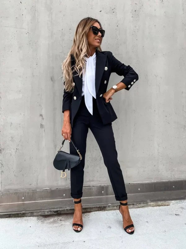 ZOE - BLAZER AND TROUSERS SET