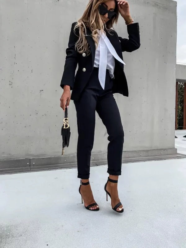 ZOE - BLAZER AND TROUSERS SET