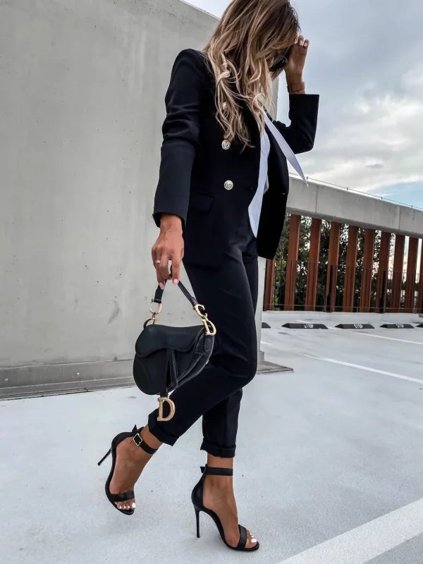 ZOE - BLAZER AND TROUSERS SET