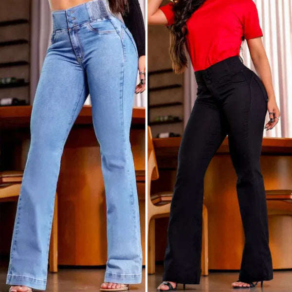 AVA - HIGH-WAISTED JEANS