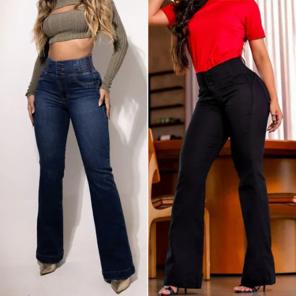 AVA - HIGH-WAISTED JEANS