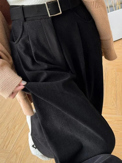 ALMA - PANTALÓN PANA ESTILO CASUAL