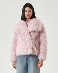 LOURDES - ABRIGO CORTO DE PELO SUAVE