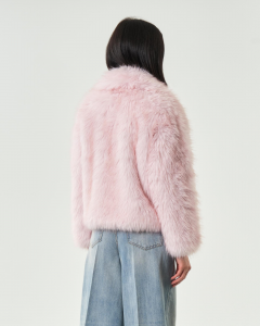 LOURDES - ABRIGO CORTO DE PELO SUAVE