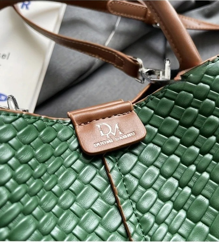 CARMEN - BOLSO CUBO TEJIDO ÚNICO