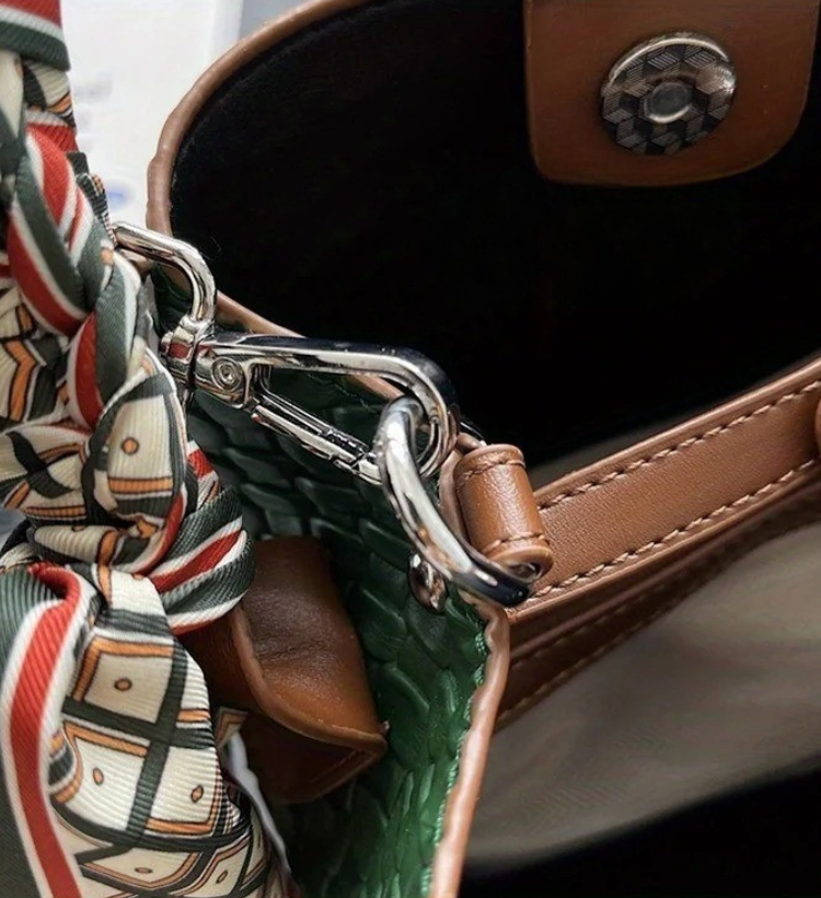 CARMEN - BOLSO CUBO TEJIDO ÚNICO