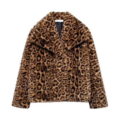 LOURDES - ABRIGO CORTO DE PELO SUAVE