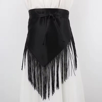 ROSALÍA - CINTURÓN ANCHO FLECOS TRIANGULAR