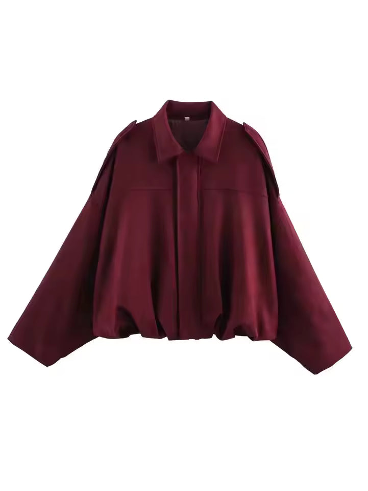 ELIA – CHAQUETA CAZADORA EFECTO ANTELINA