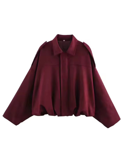 ELIA – CHAQUETA CAZADORA EFECTO ANTELINA