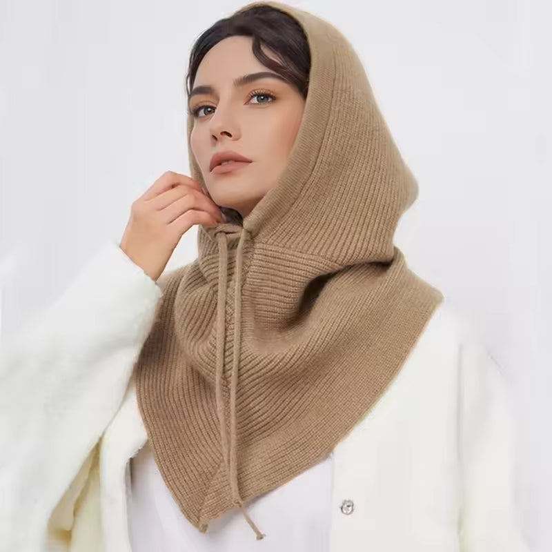 MIRIAM - GORRO INVERNAL TEJIDO CUELLO