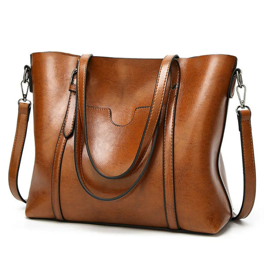 ISABELLA - LEATHER TOTE BAG
