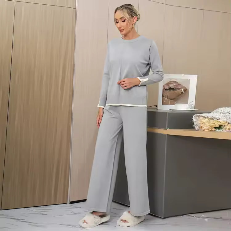 ESTELA – CONJUNTO JERSEY Y PANTALÓN PALAZZO