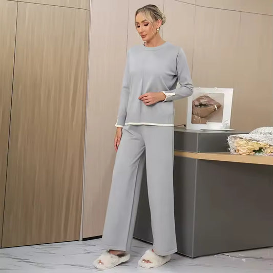 ESTELA – CONJUNTO JERSEY Y PANTALÓN PALAZZO