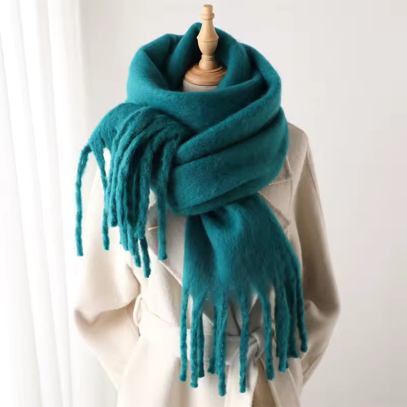 ZOE - BUFANDA LARGA SUAVE EFECTO CASHMERE