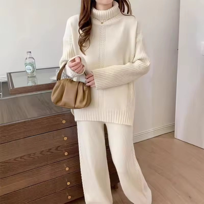 GEMA –  CONJUNTO JERSEY Y PANTALÓN ANCHO