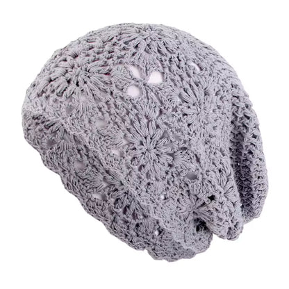 TANIA - GORRO CROCHET SUAVE ELÁSTICO