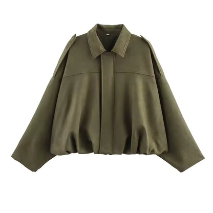 ELIA – CHAQUETA CAZADORA EFECTO ANTELINA