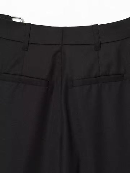 DANIELA - PANTALÓN ANCHO CINTURA ALTA