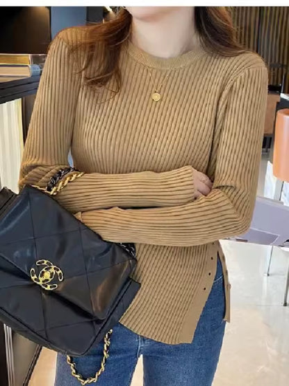 AMAIA – JERSEY FINO AJUSTADO BOTONES