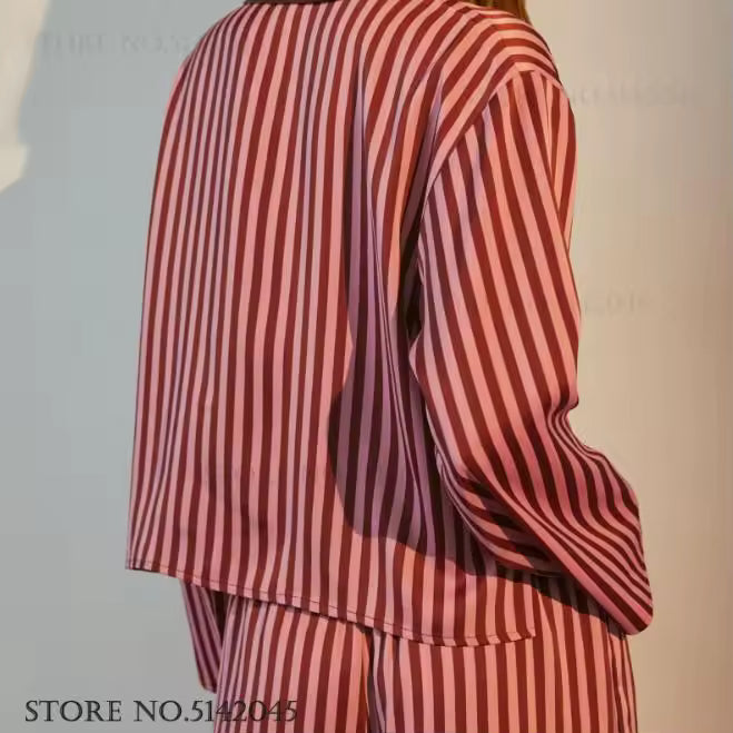 CELIA – PIJAMA CAMISA Y PANTALÓN FLOREADO