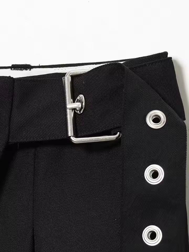 DANIELA - PANTALÓN ANCHO CINTURA ALTA