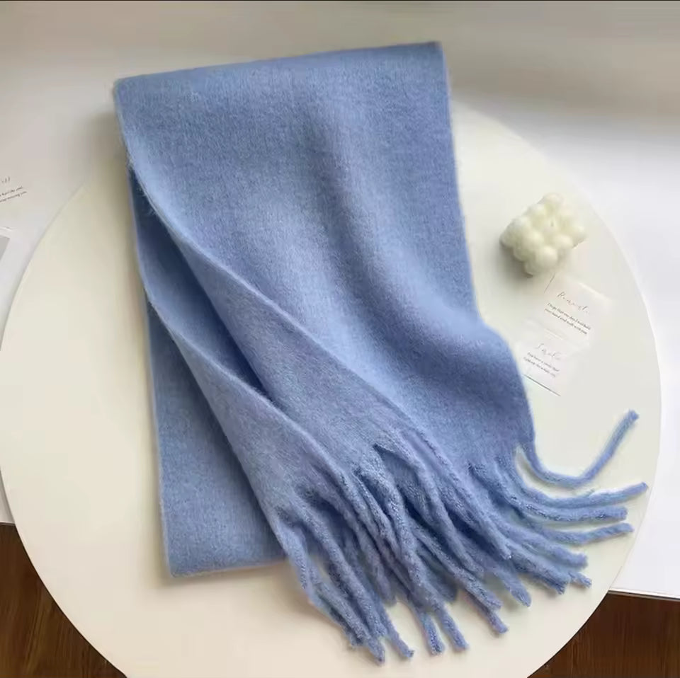 ZOE - BUFANDA LARGA SUAVE EFECTO CASHMERE