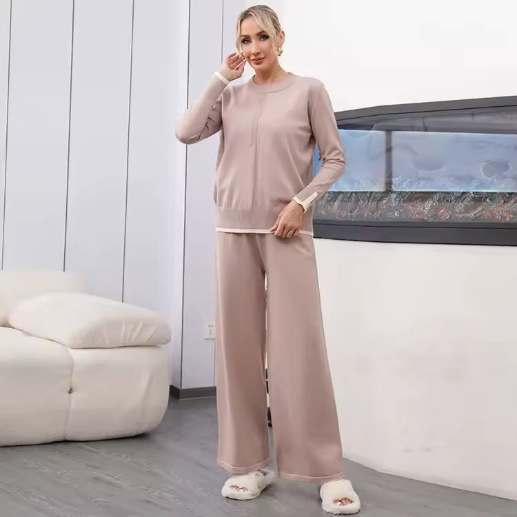 ESTELA – CONJUNTO JERSEY Y PANTALÓN PALAZZO