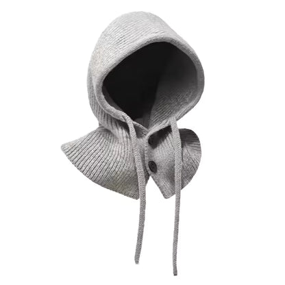 BLANCA - GORRO CAPUCHA BUFANDA INTEGRADA