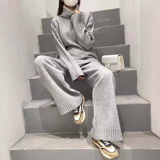 GEMA –  CONJUNTO JERSEY Y PANTALÓN ANCHO