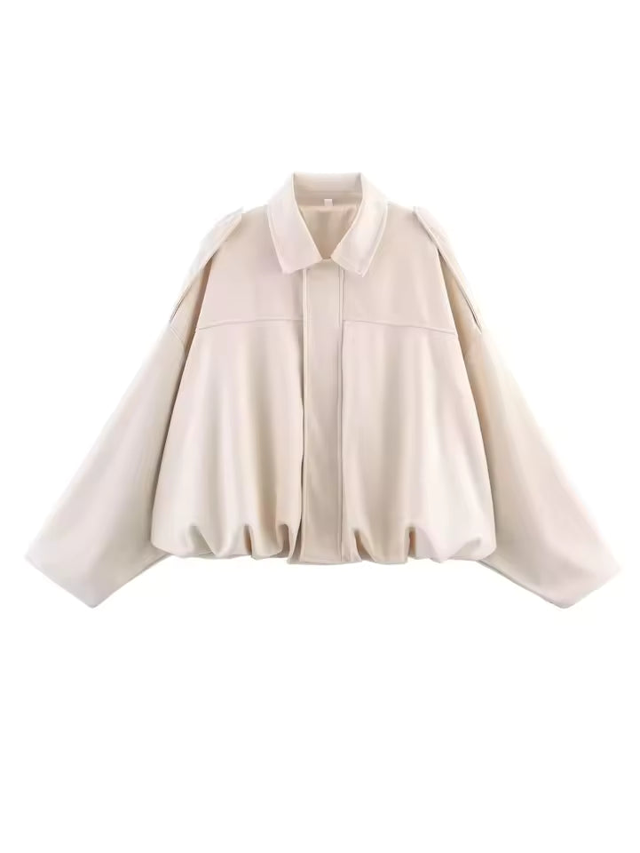 ELIA – CHAQUETA CAZADORA EFECTO ANTELINA