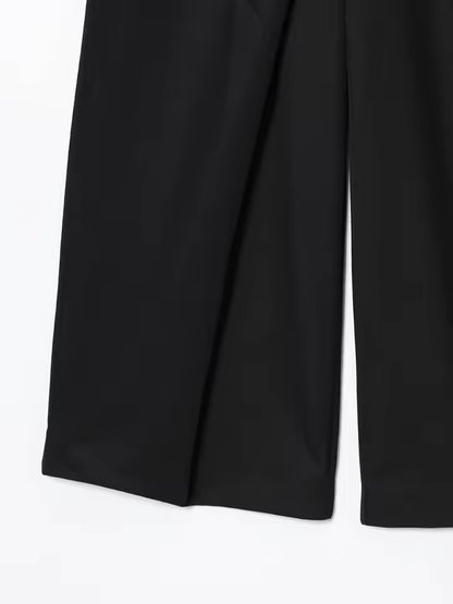 DANIELA - PANTALÓN ANCHO CINTURA ALTA