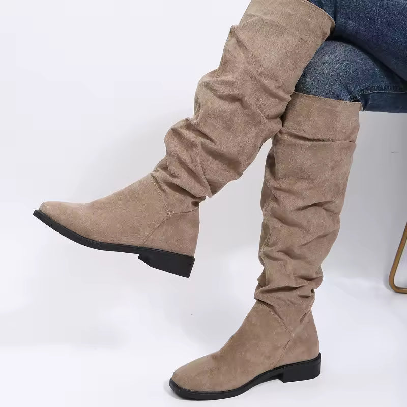 ANA - BOTAS CÓMODAS DE SUELA GRUESA