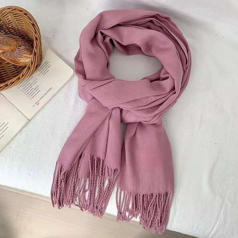 ABRIL - BUFANDA LARGA SUAVE EFECTO CASHMERE