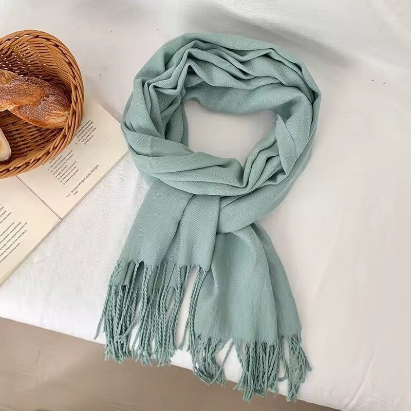 ABRIL - BUFANDA LARGA SUAVE EFECTO CASHMERE