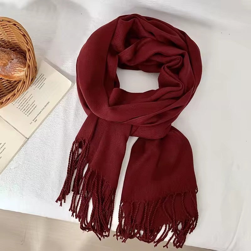 ABRIL - BUFANDA LARGA SUAVE EFECTO CASHMERE