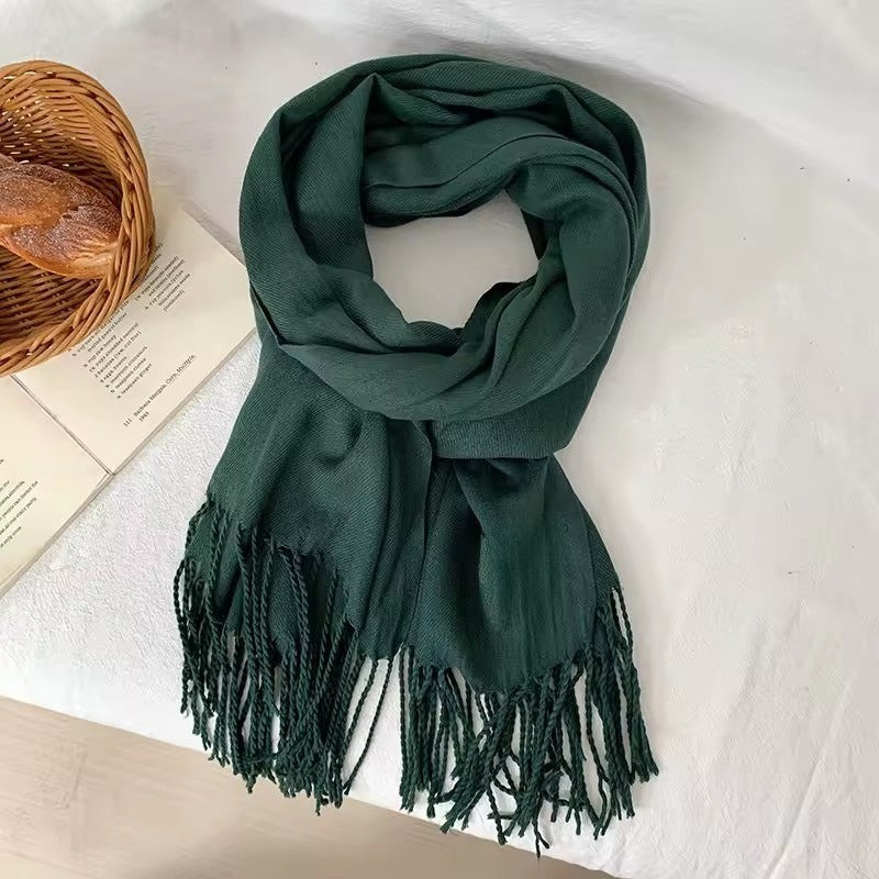 ABRIL - BUFANDA LARGA SUAVE EFECTO CASHMERE