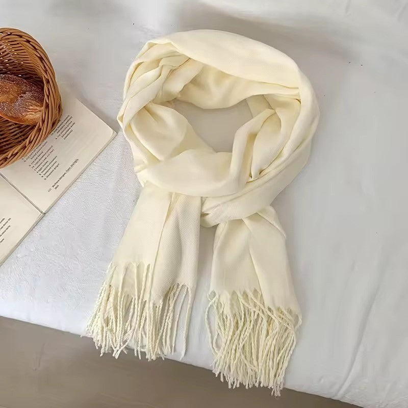 ABRIL - BUFANDA LARGA SUAVE EFECTO CASHMERE