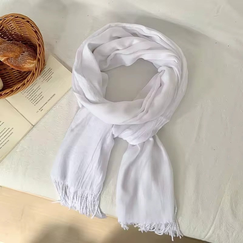 ABRIL - BUFANDA LARGA SUAVE EFECTO CASHMERE